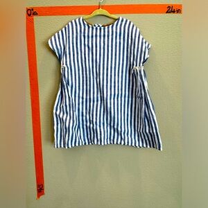 Soor Ploom linen blue dress